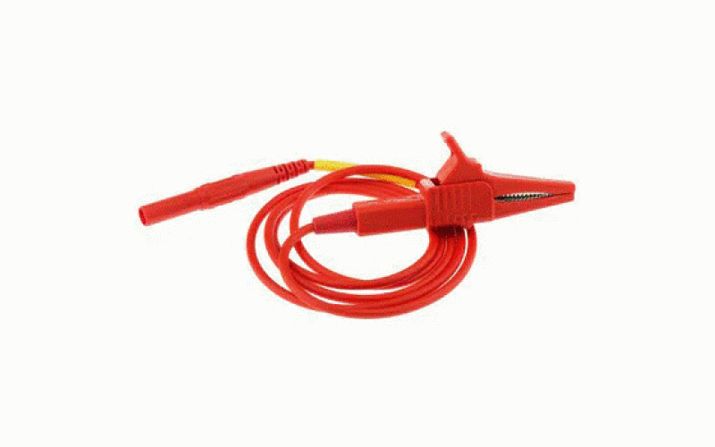 Multi Contact 20886-1 コネクタ，ワニ口クリップ，テストリード， 赤， 1m  品番20886-1仕様