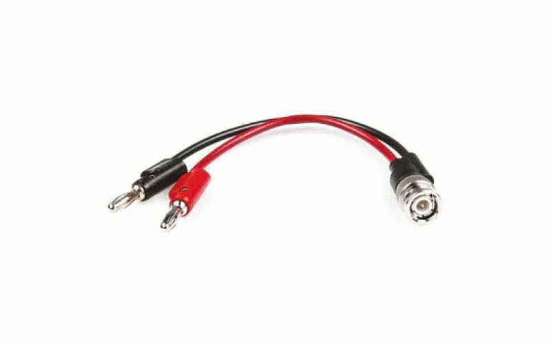 Pomona BNC オス → バナナプラグ， テストリード， 黒 ， 赤  品番3957仕様