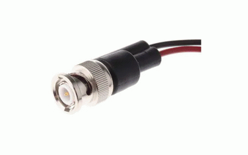 POMONA  Pomona BNC オス → ミニ グラバークリップ， テストリード， 黒 ， 赤  品番3789仕様