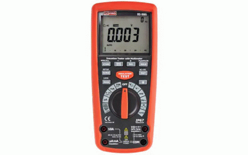 RS PRO 絶縁テスターセット 最大抵抗レンジ：4GΩ  仕様