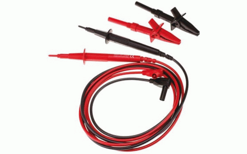 RS PRO  RS PRO マルチメータ用 ヒューズ内蔵プローブキット， 1.2m(204583)  品番204583仕様