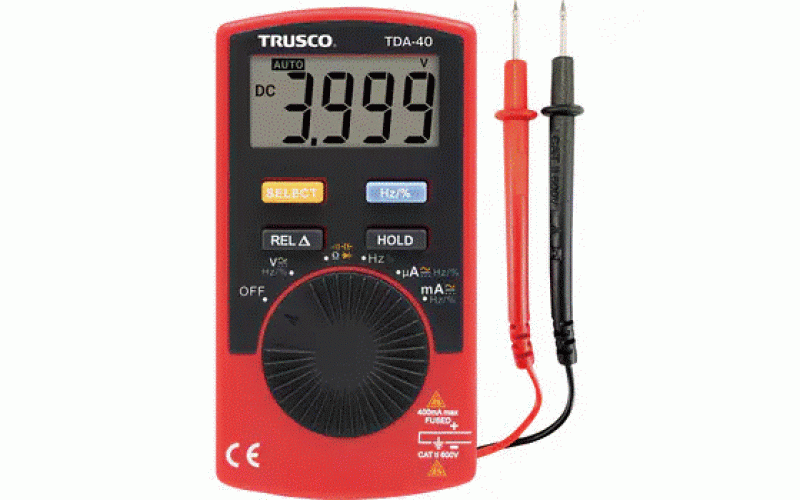 デジタルカードマルチメータ  品番TDA-40