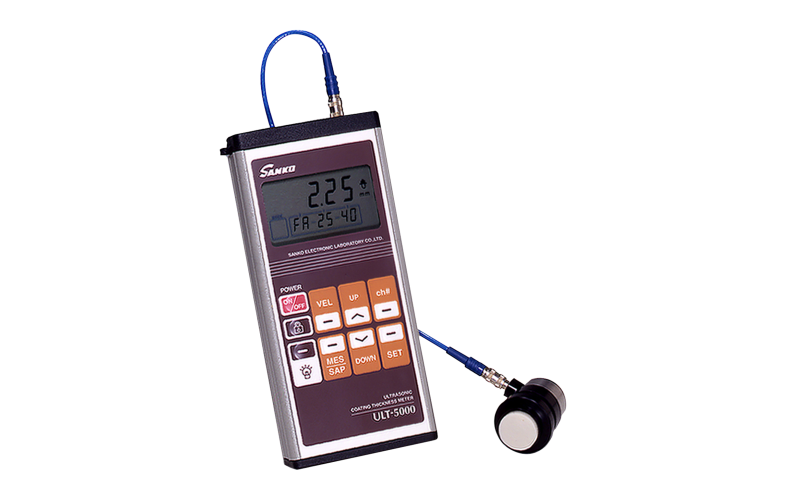 ULT-5000 コンクリート用超音波式 膜厚計