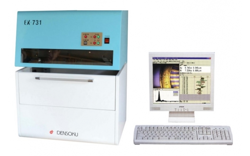 EX-731  両サイドにスリットを設けたことで長い測定物も可能