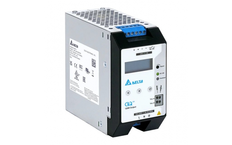 DELTA  DIN RAIL  CLIQ VA DRV-24V120W1PN