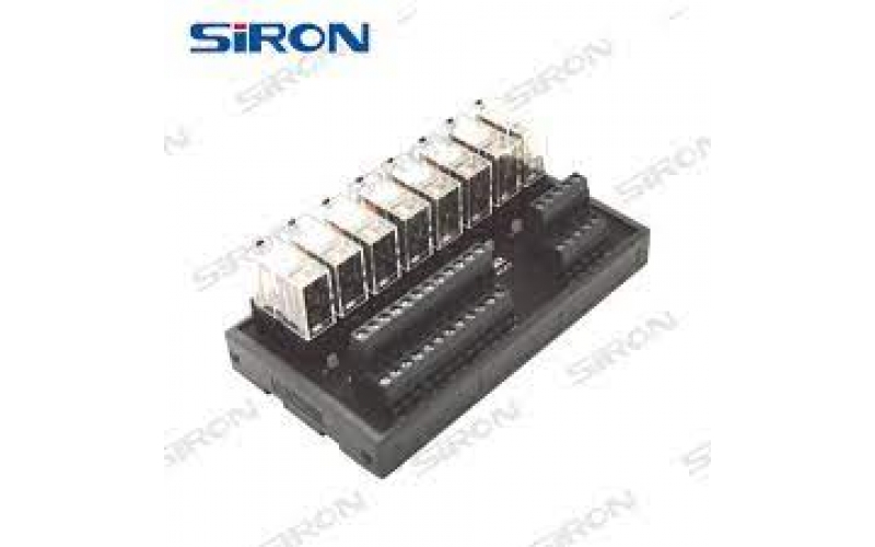 SIRON Y434 8-Bit 1c Power Relay Module Wide Base Type Power Relay Module