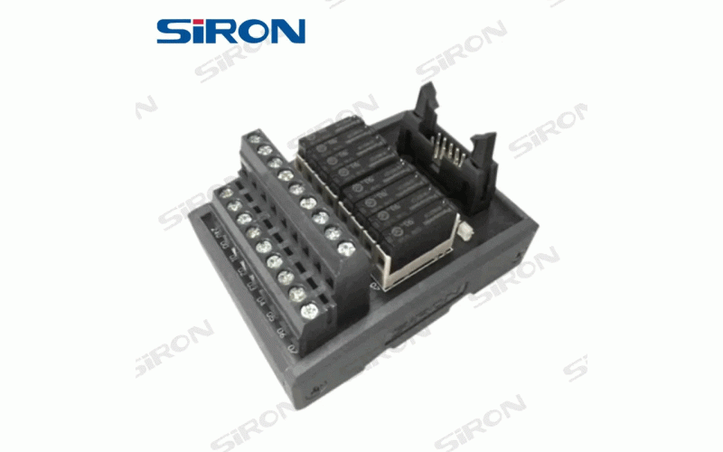 SIRON High-Quality Y446 8-Bit Wide-Bottom Signal Relay Module for PLC