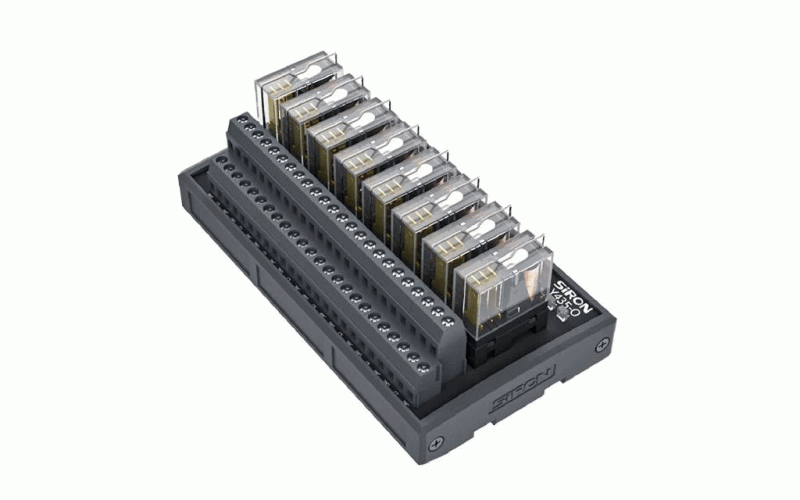 SIRON Y435-O 8 Bit 2c Omron Power Relay Module DC24V Electromagnetic Relays for PLC