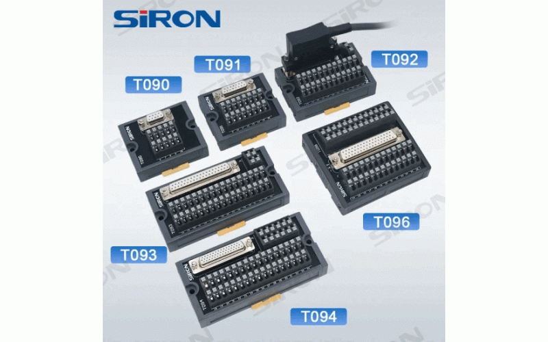 SIRON T094 D-SUB Female Head 44-Pin Panel Mount Connector Terminal Block Board