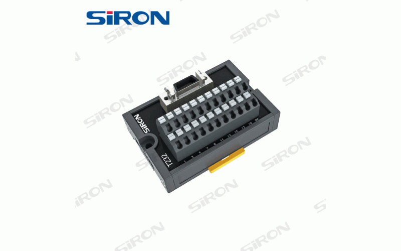 SIRON T232Mdr Plug 20-Bit PLC Connector Terminal Block Double Layer Spring Type Terminal