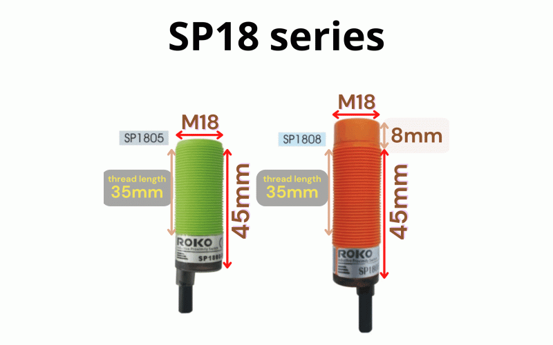 Proximity Sensor SP18 ABS