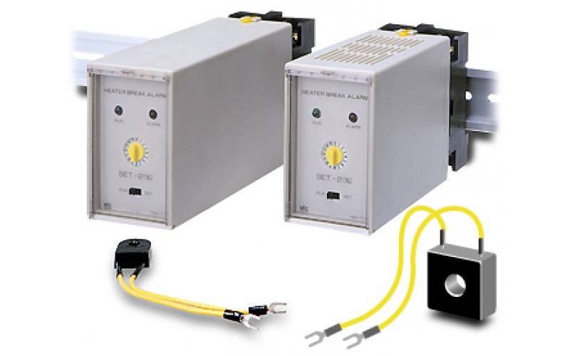 RKC HBA-T120 / HBA-T130 MCU-based Heater Break Alarm (for single/three phase power controllers), DIN-rail mounting type