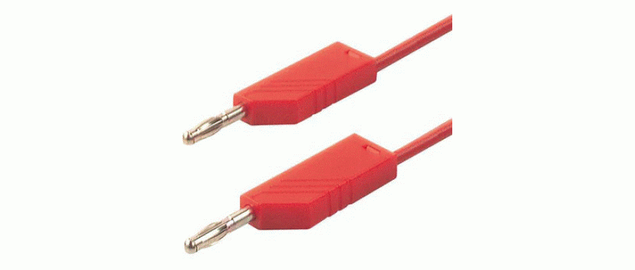 Hirschmann Test & Measurement テストリード線 30 V ac， 60 V dc， 赤， 25cm  品番934059101仕様