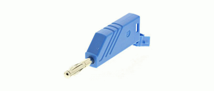 Hirschmann Test & Measurement バナナプラグ ベリリウム銅 58.5mm 青  品番934100102仕様