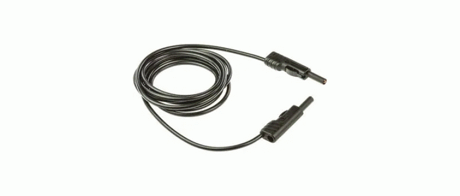 Hirschmann Test & Measurement テストリード線 60V dc， 黒， 2m(973647100)  品番973647100仕様