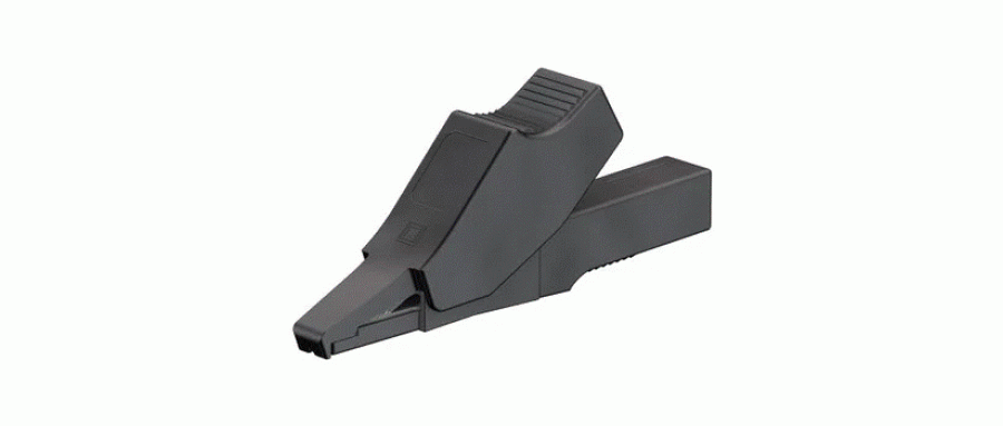 マルチコンタクト 65.9188-21 わに口クリップ 10A 6mm， 黒  品番65.9188-21仕様