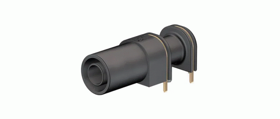 マルチコンタクト バナナプラグ 真鍮 33mm 黒(66.9040-21)  品番66.9040-21仕様