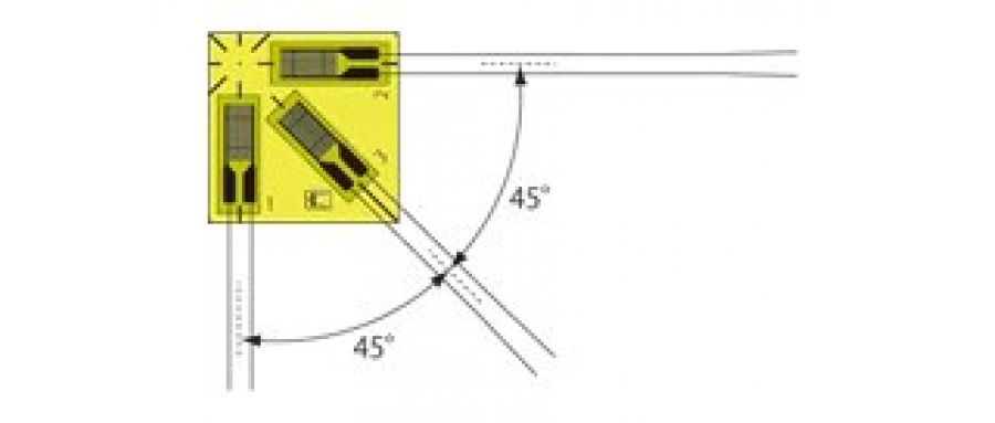 KYOWA KFRPB-5-350-D22 KFRPB-2-350-D22 350Ω Triaxial, 0°/90°/45° plane arrangement