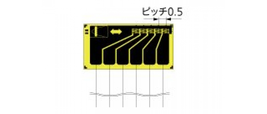 KYOWA  KFRB-015-120-D9 KFRB-015-120-D19 120Ω Uniaxial 5-element, for concentrated stress measurement