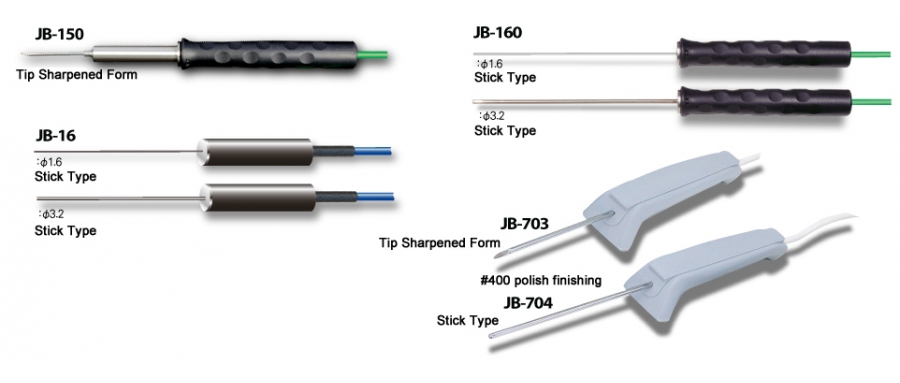 RKC  JB-150 JB-16 JB-160 JB-703（for DP-700） Handheld Temperature Sensors (For fluids and inside of semi-solid objects)
