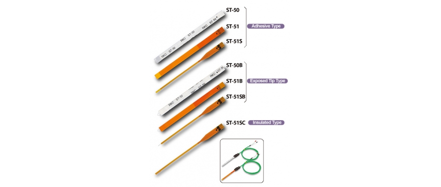 RKC  ST-50  Film Type Temperature Sensors（Type K Thermocouple）